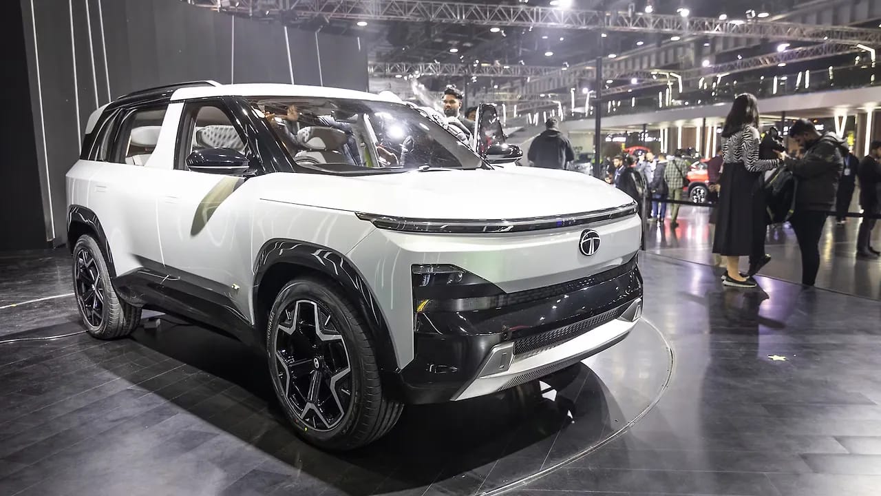 New Tata Sierra EV: Retro Design Meets Modern Electric SUV Tech